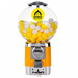 מכונת מסטיקים מדגם Ball Globe מבית DODO (צבע אדום) מכונת מסטיקים מדגם Ball Globe מבית DODO (צבע אדום)